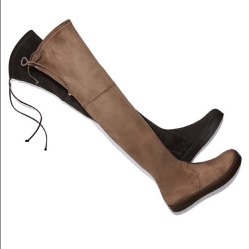 Stuart weitzman playtime suede swamp boots sz 35.5